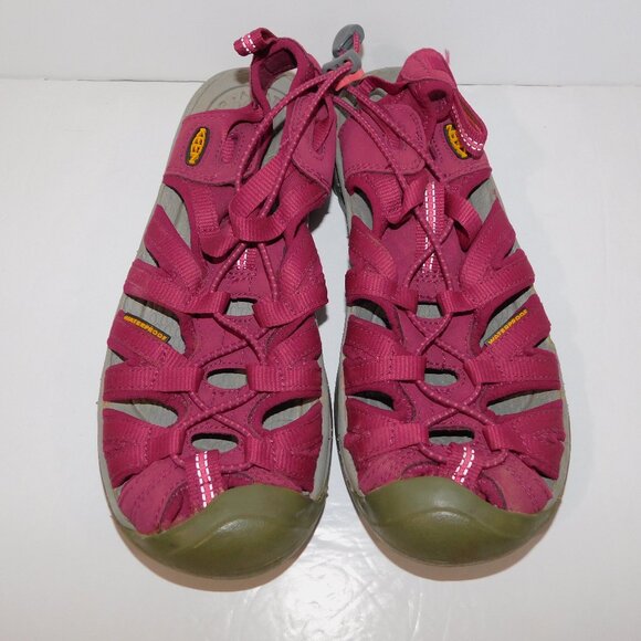 Keen Whisper Sandal Womens 7 Burgundy Purple  Outdoors Active Waterproof - Picture 1 of 5